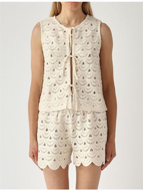 velma crochet shell paillettes 10 MC2 SAINT BARTH | VEM0001-01719L.08864L